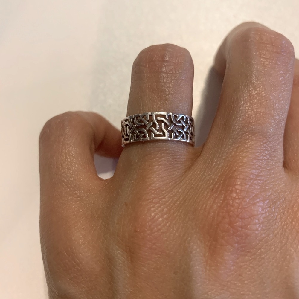 Silver 925 Celtic Knot Ring